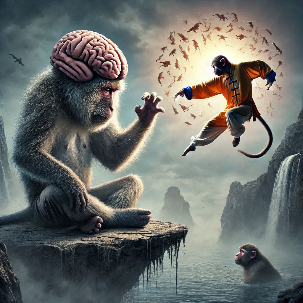 image from Tai Chi and Repulsing the Monkey